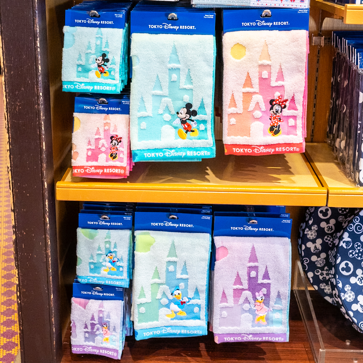 東京ディズニーリゾート ミッキー&フレンズミニタオル・フェイスタオル