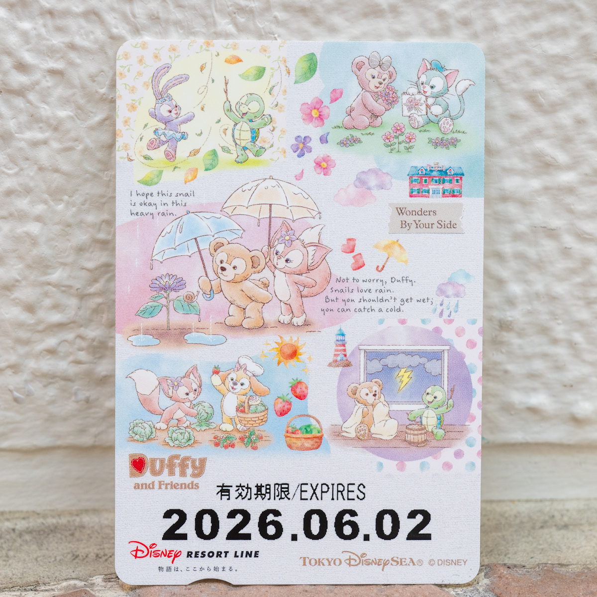 ディズニーリゾートライン 「ダッフィー＆フレンズのワンダーズ・バイ・ユア・サイド」フリーきっぷ
