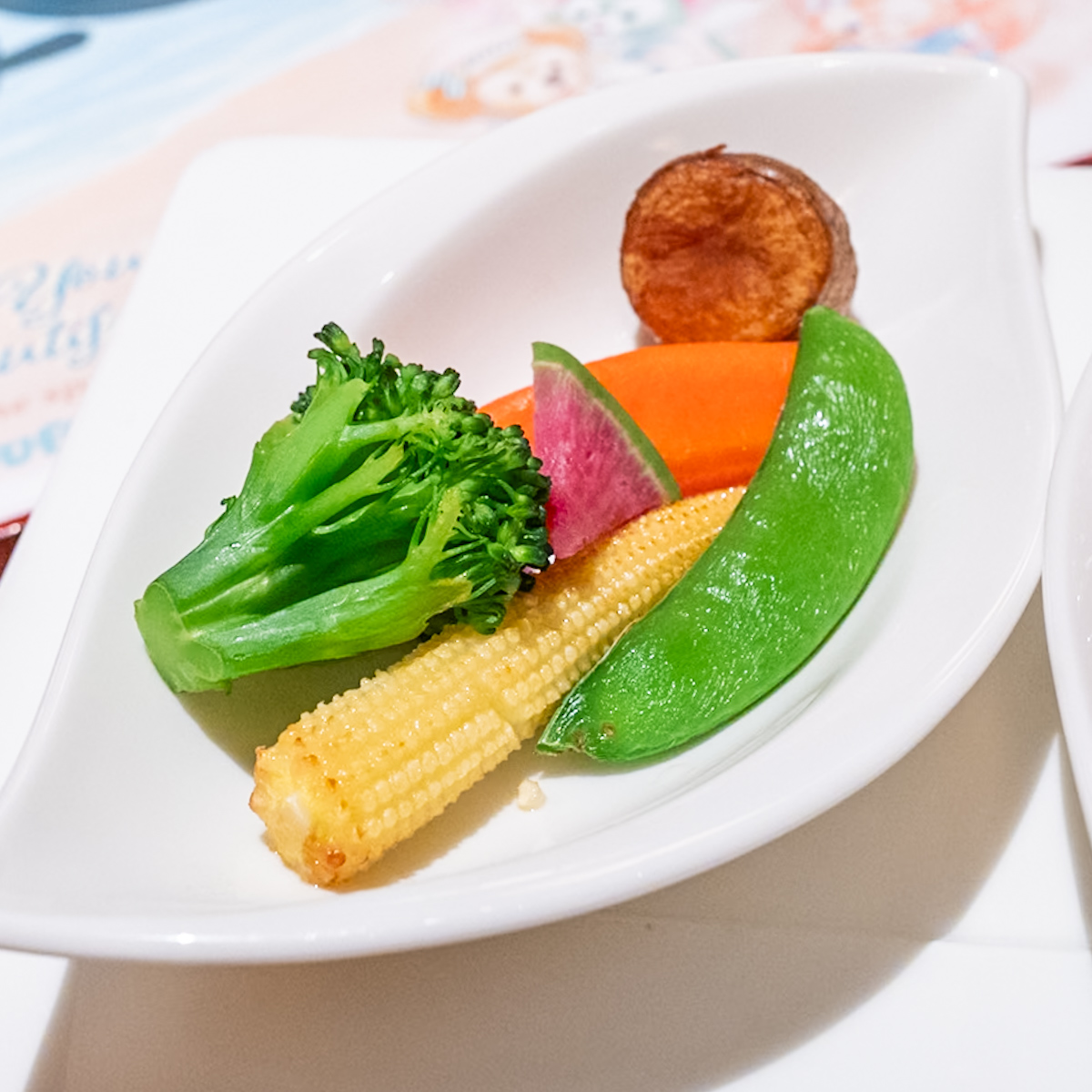 彩り野菜のチリマヨネーズソース