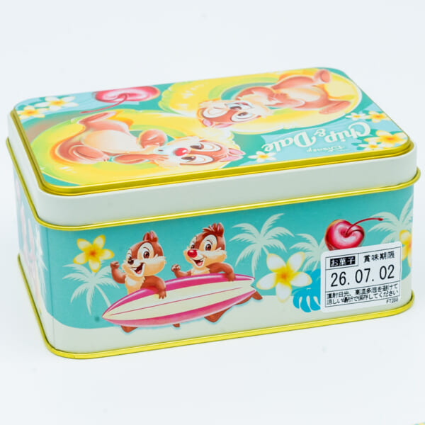 「Disney SWEETS COLLECTION by 東京ばな奈」ディズニー「チップ＆デール／バニラチョコレートサンド」スペシャル缶2