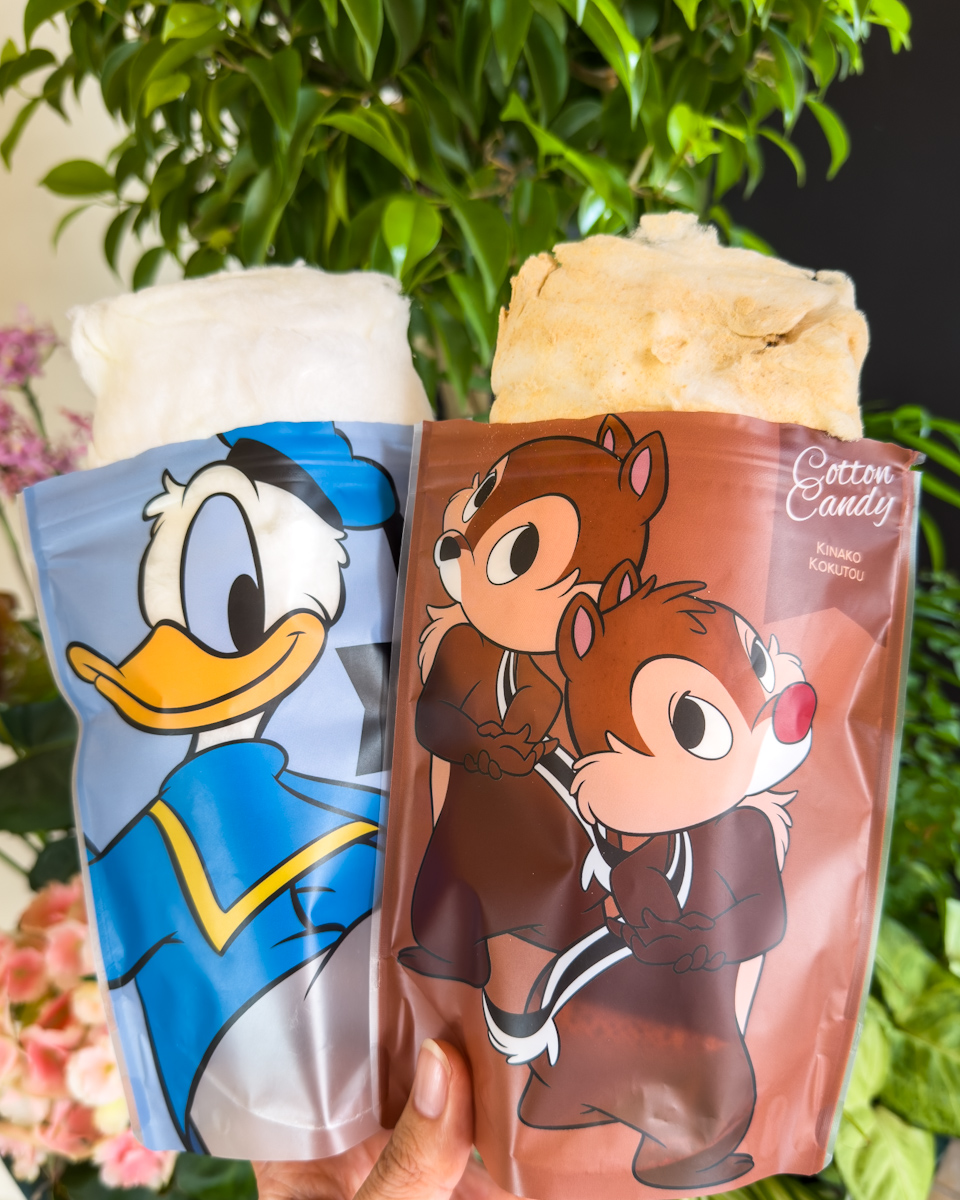 ディズニーストア ”わたあめ(コットンキャンディー)”ドナルド、チップとデール