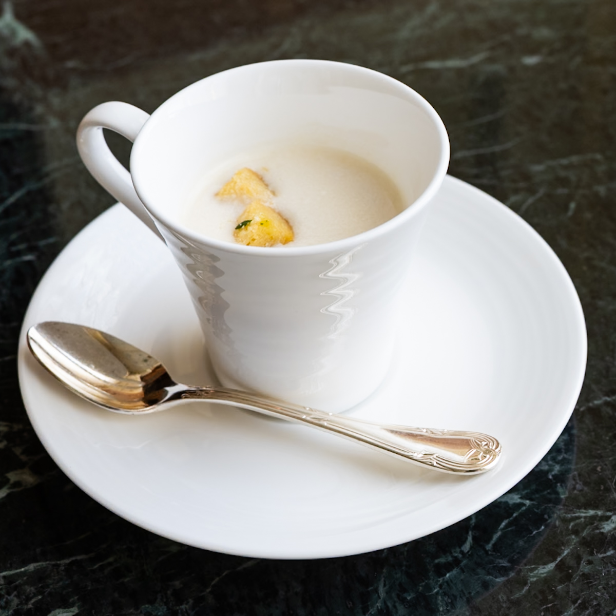 トマトの冷製クリームスープ