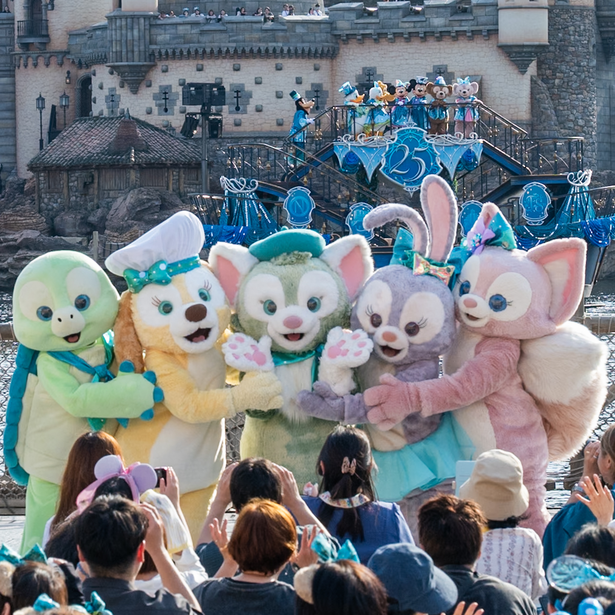 東京ディズニーシー25周年”スパークリング・ジュビリー”エンターテイメント「スパークリング・ジュビリー・セレブレーション」ダッフィー＆フレンズ28
