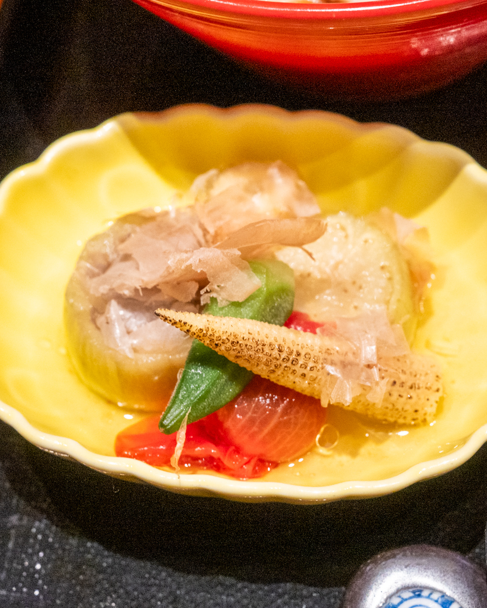 夏野菜の煮浸し