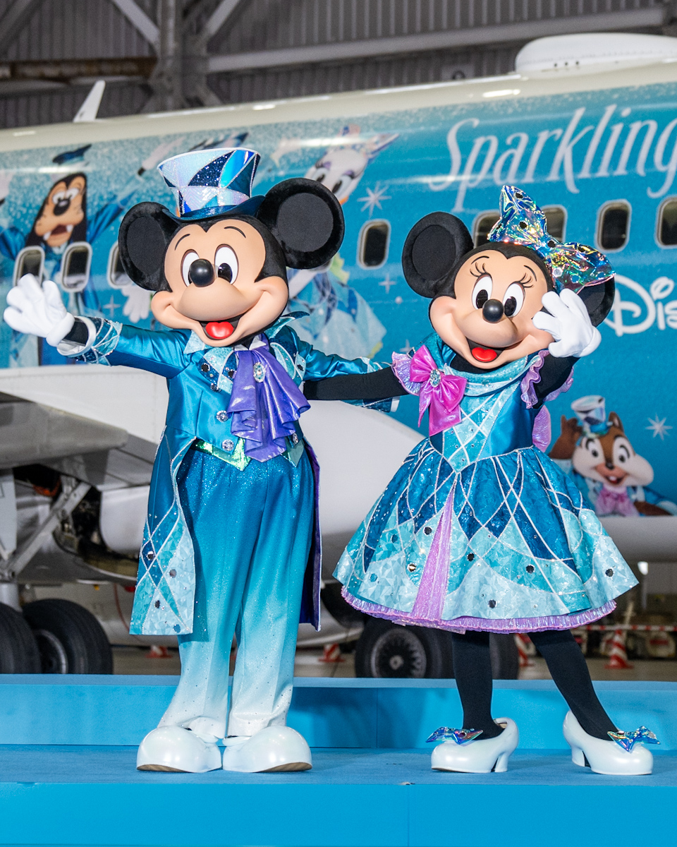 『東京ディズニーシー25周年“スパークリング・ジュビリー”』日本航空「JAL Jubilee Express」