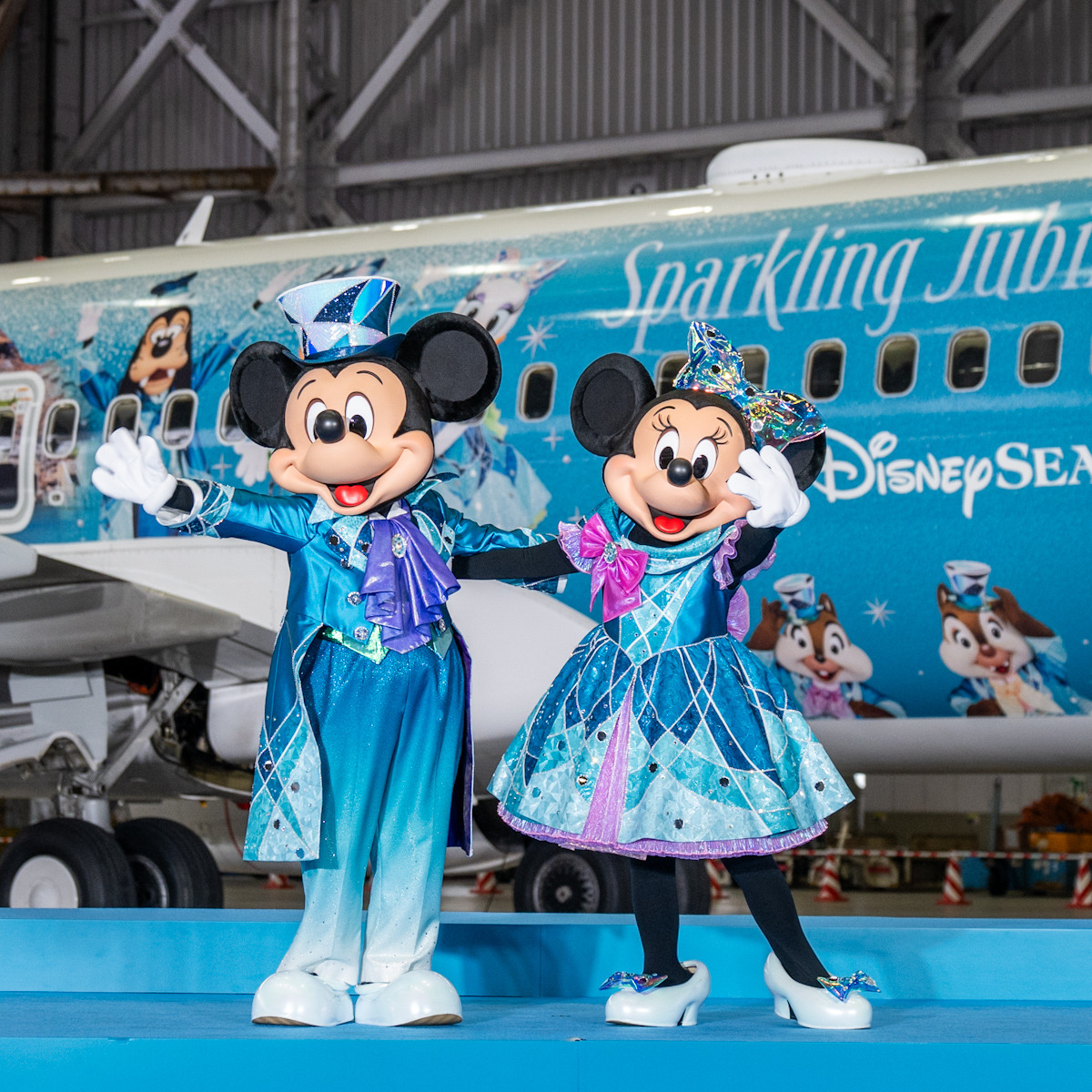 『東京ディズニーシー25周年“スパークリング・ジュビリー”』日本航空「JAL Jubilee Express」3