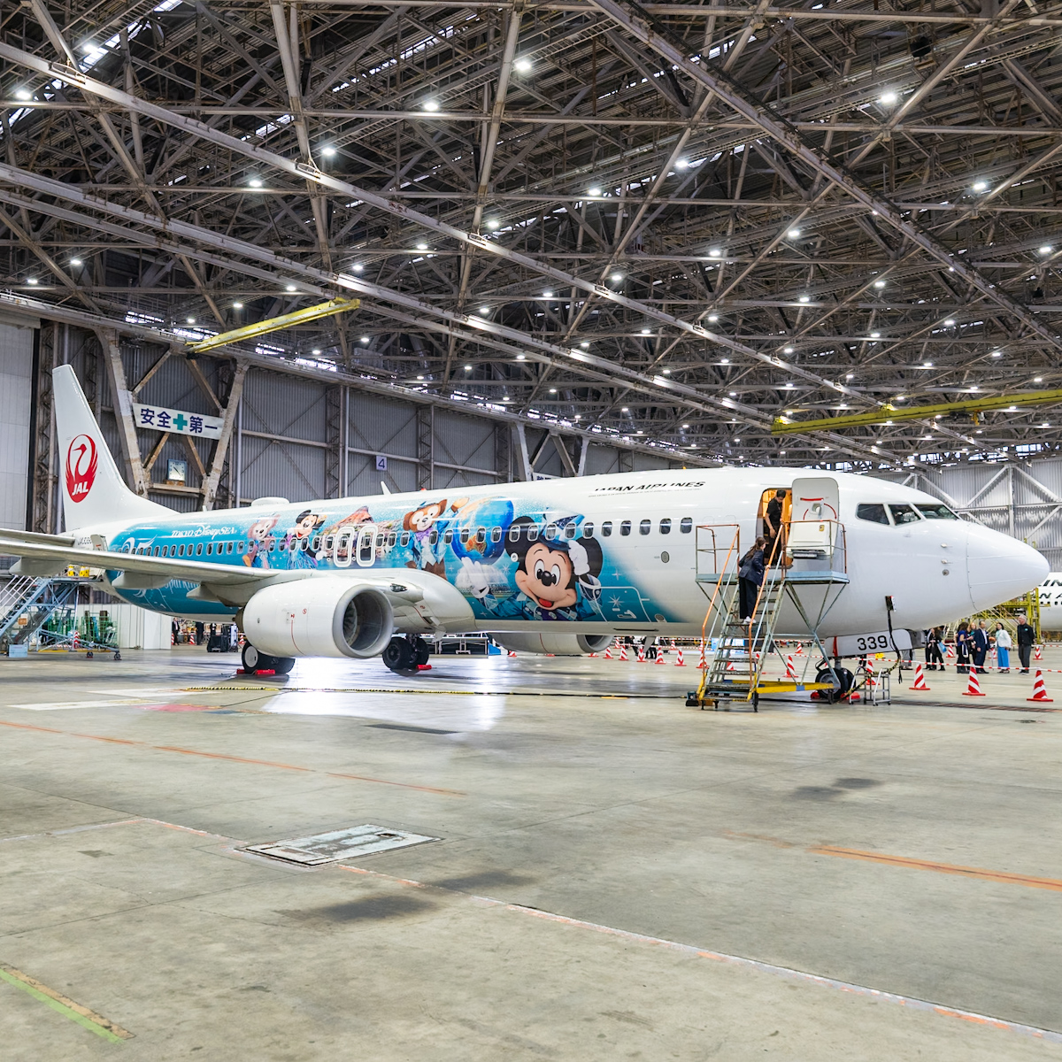 『東京ディズニーシー25周年“スパークリング・ジュビリー”』日本航空「JAL Jubilee Express」機体デザイン