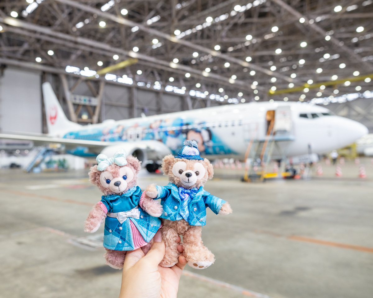 『東京ディズニーシー25周年“スパークリング・ジュビリー”』日本航空「JAL Jubilee Express」ダッフィー&シェリーメイ