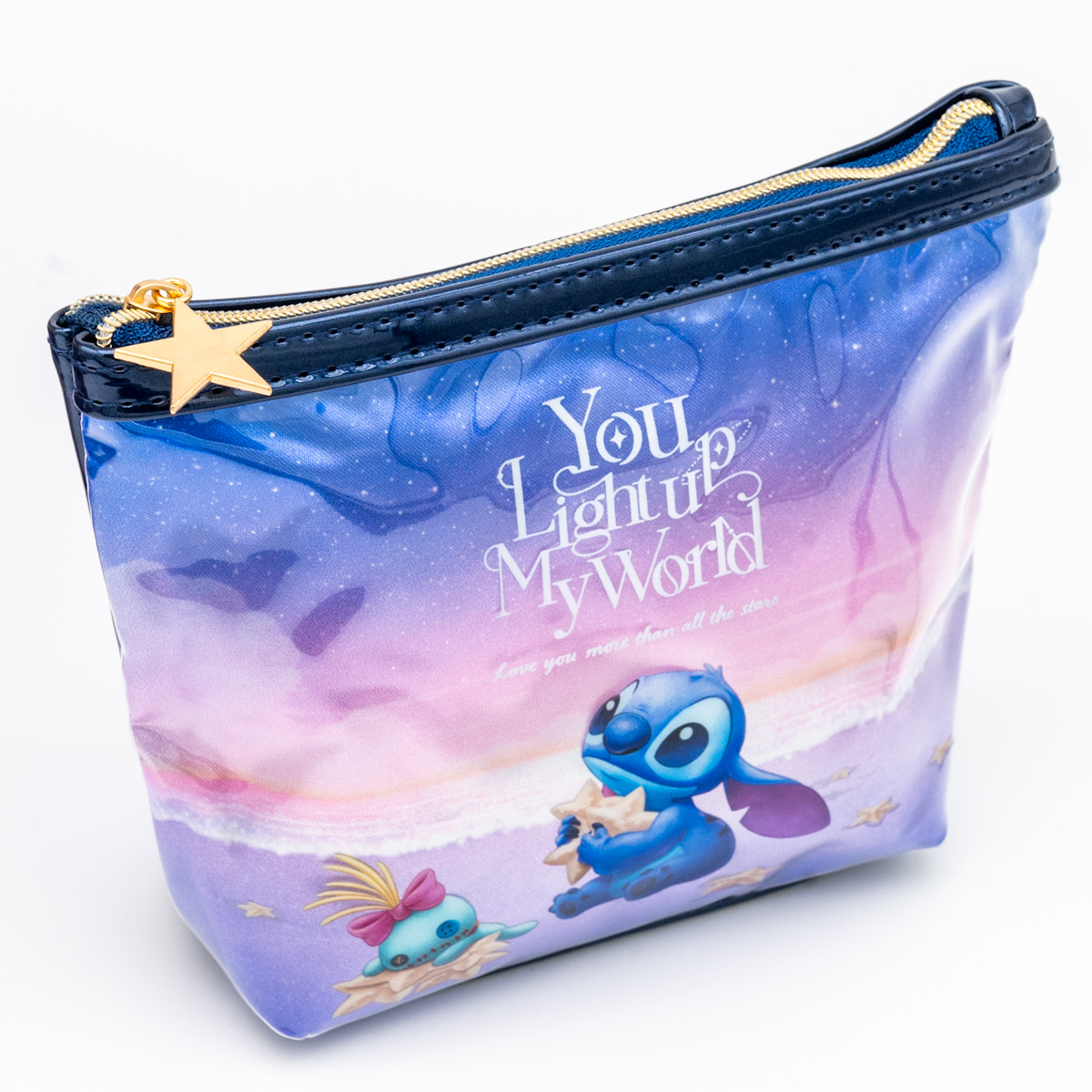 スティッチ＆スクランプ ポーチ Disney Stitch Day Collection