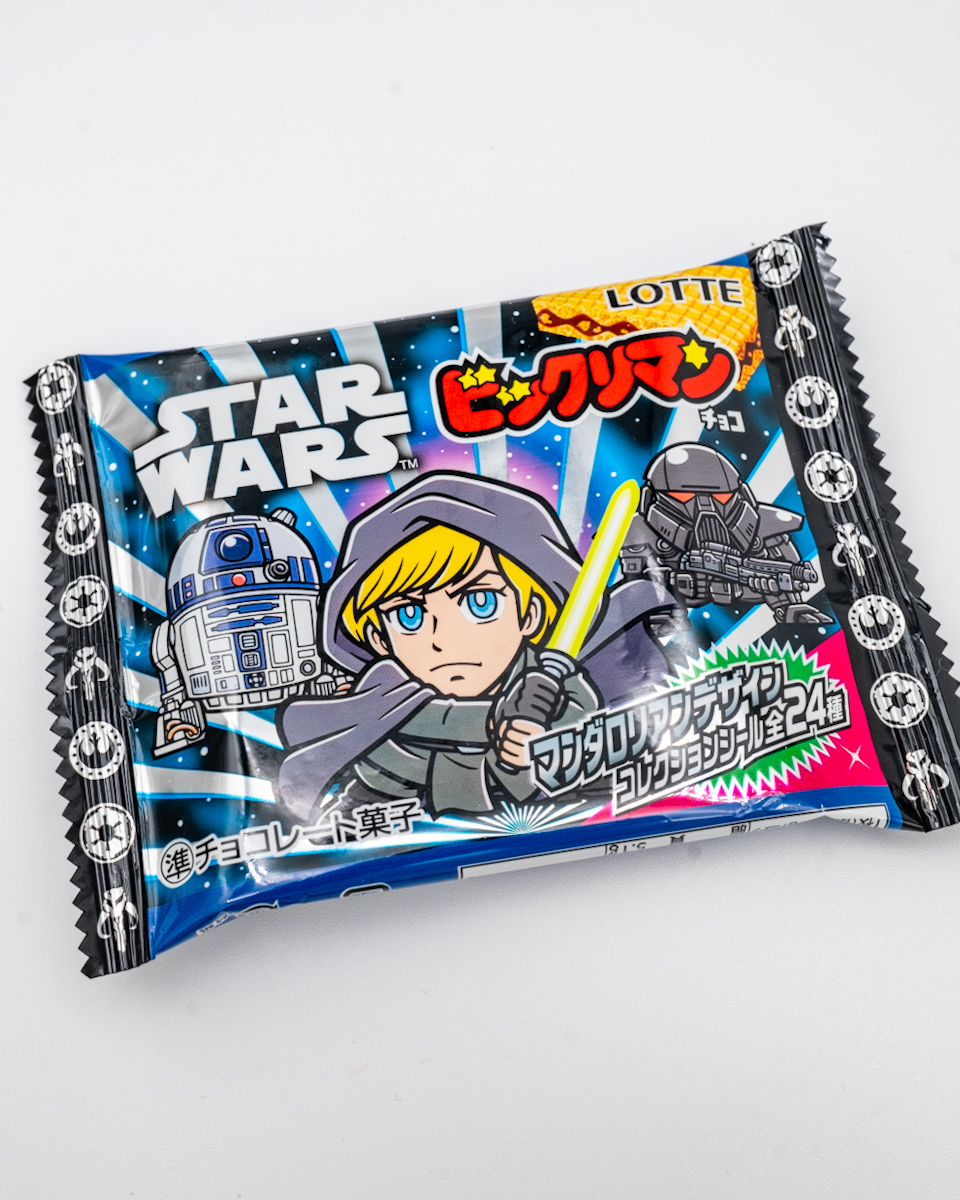 「ルーク・スカイウォーカー＆R2-D2」パッケージビックリマンチョコ