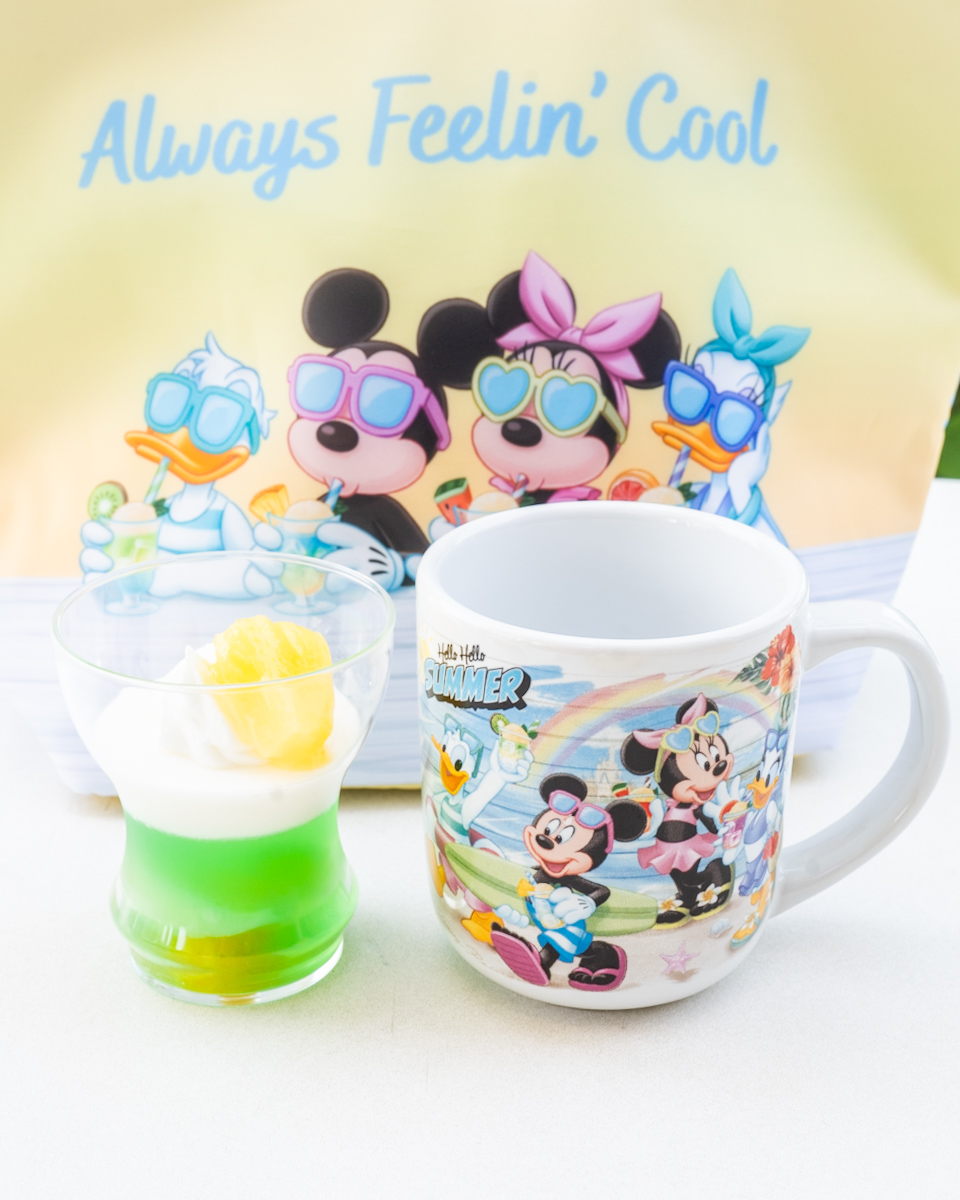 東京ディズニーリゾート「Hello Hello SUMMER」フルーツゼリー&ヨーグルトムース、スーベニアカップ付き
