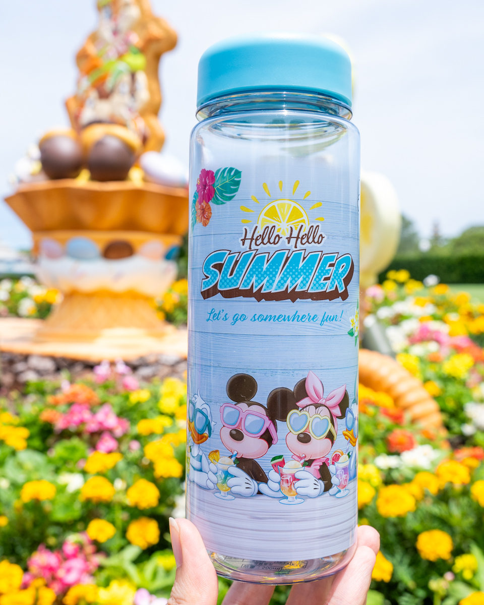 東京ディズニーリゾート「Hello Hello SUMMER」スーベニアドリンクボトルデザイン