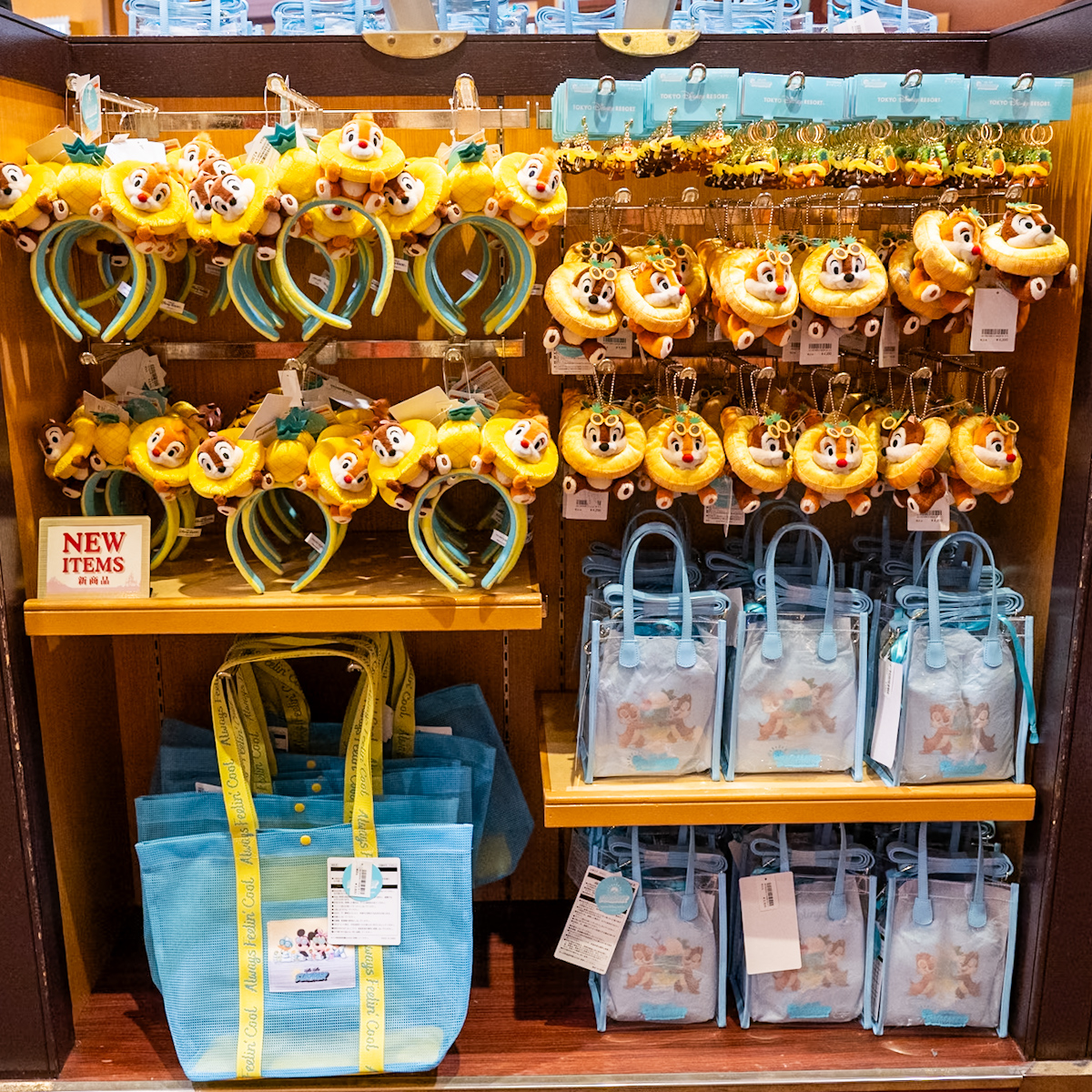 チップ＆デールの夏グッズ