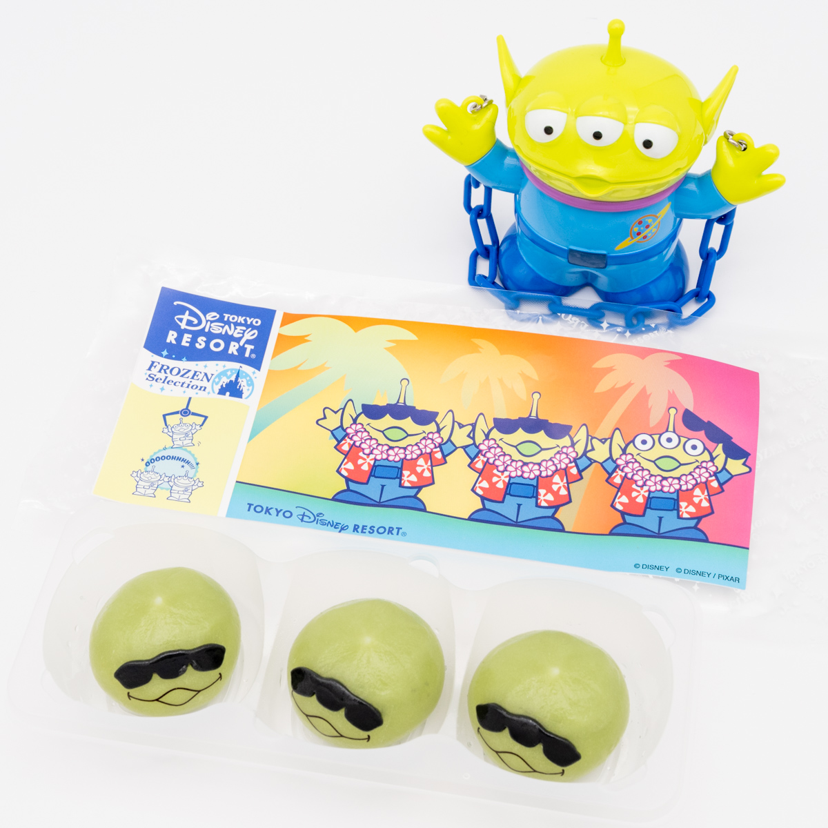 東京ディズニーリゾート・フローズンセレクション　リトルグリーンまん（マンゴー味）
