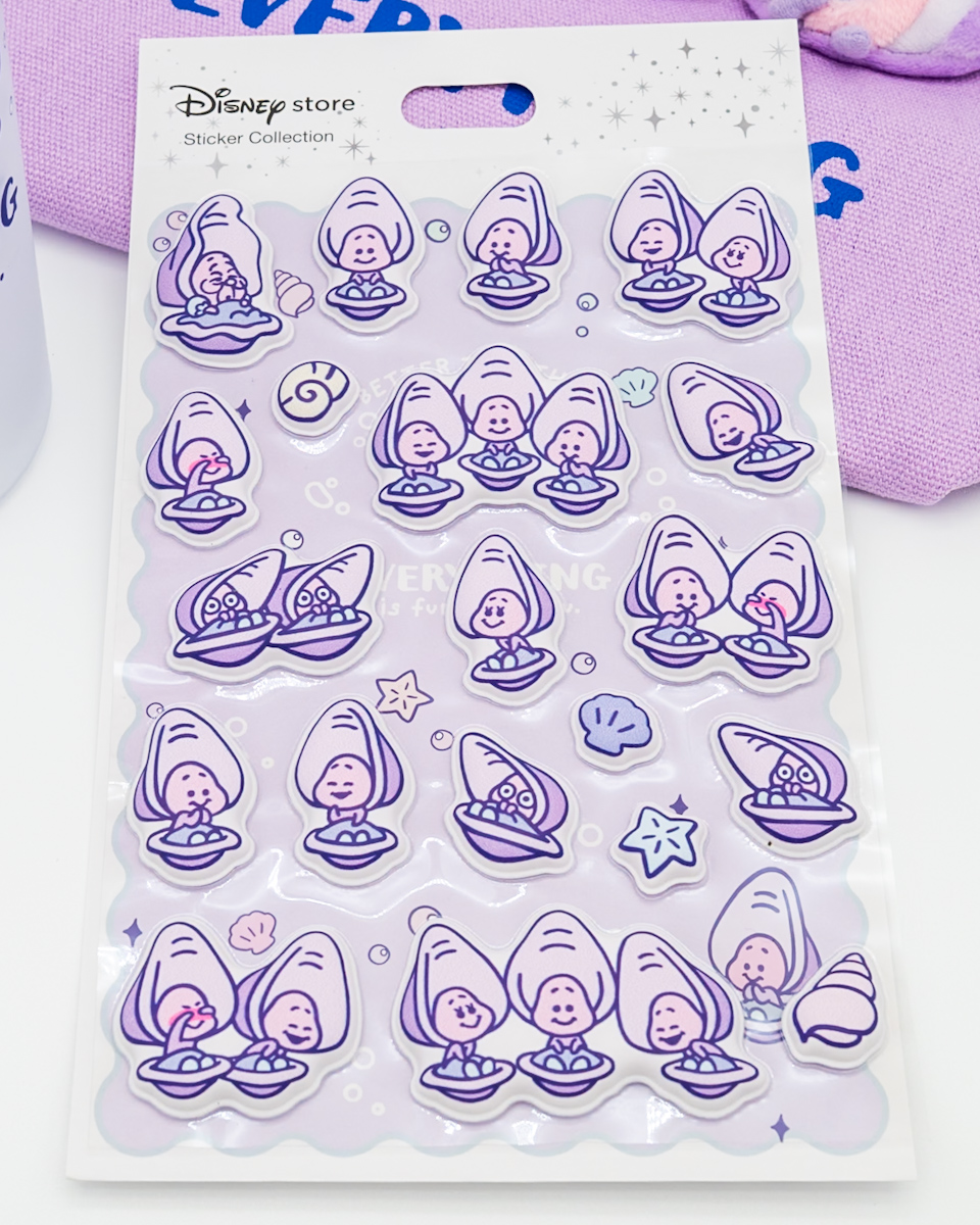 ヤングオイスター&おばあさんカキ シール・ステッカー ダイカット ぷっくり Sticker Collection BABY OYSTERS 2026