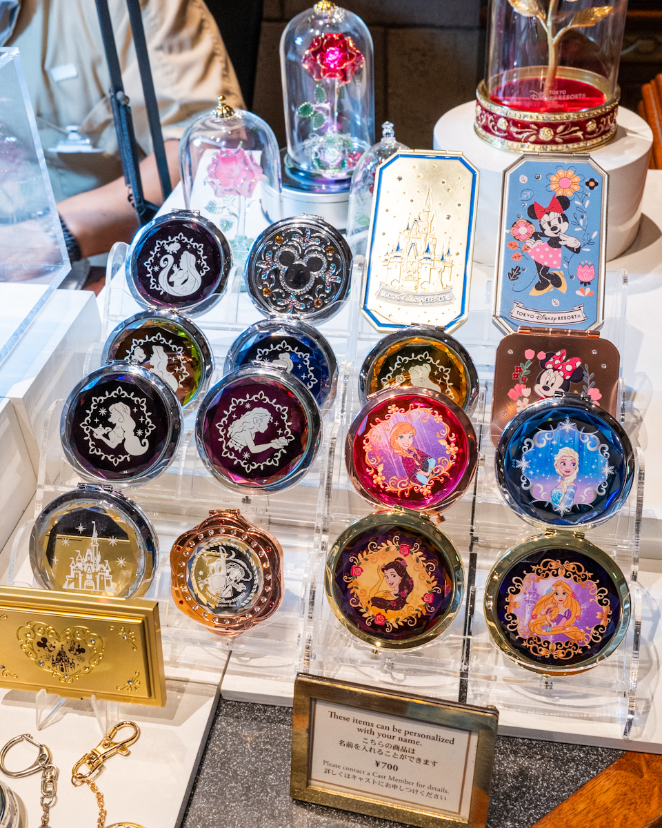 東京ディズニーランド＆シー カラーコンパクトミラーお土産