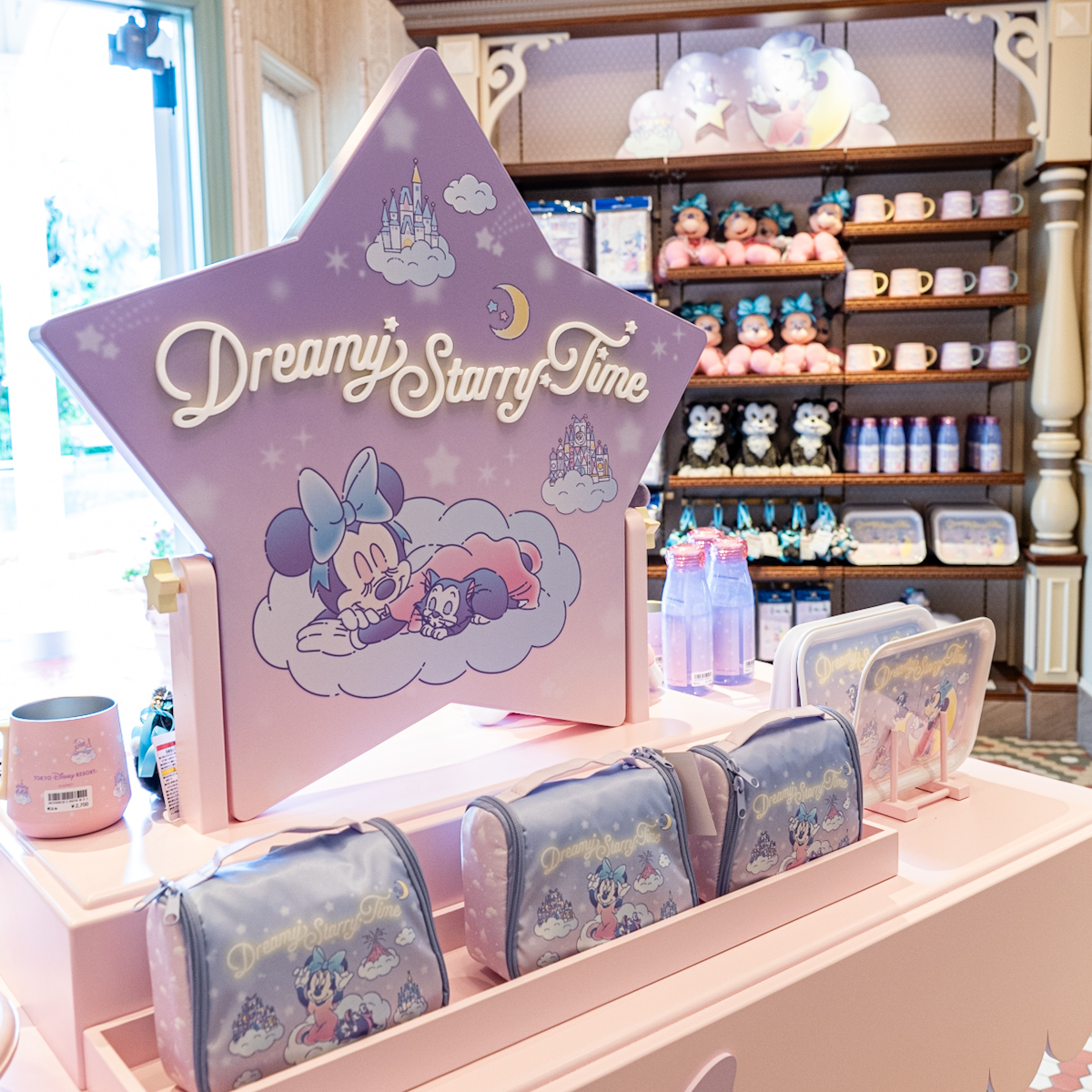 東京ディズニーリゾートミニー＆フィガロデザイン「Dreamy Starry Time」グッズ