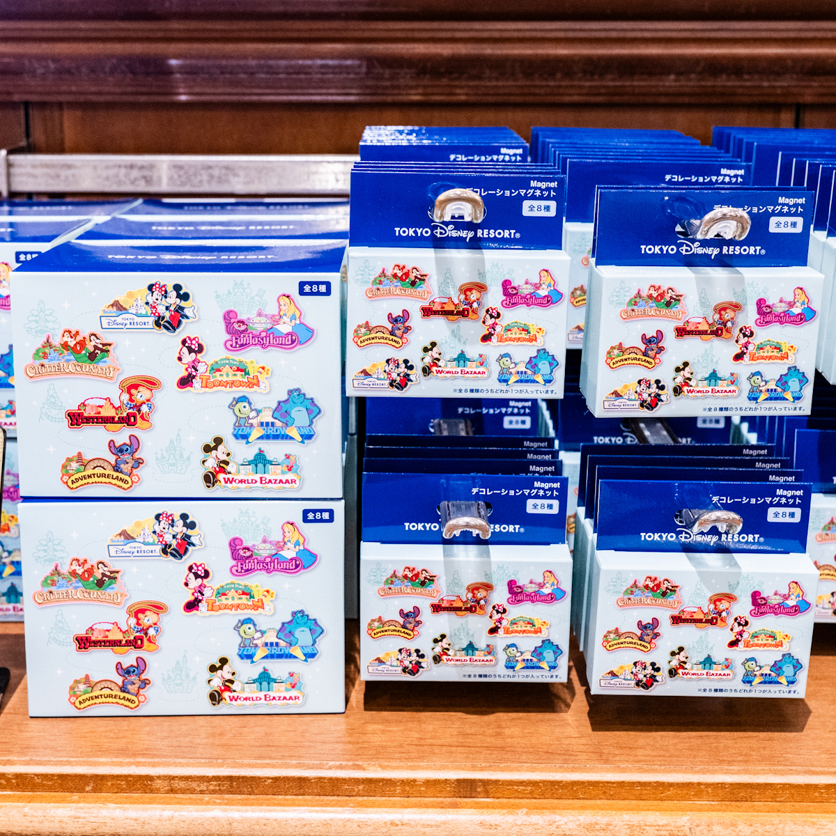 東京ディズニーシー7つのテーマランドマグネット（ランダム）・お土産
