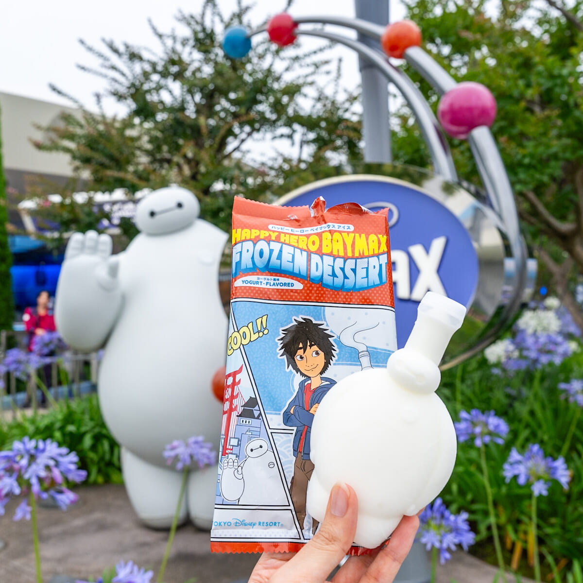 東京ディズニーリゾート「ハッピーヒーローベイマックスアイス（ヨーグルト風味）」紹介