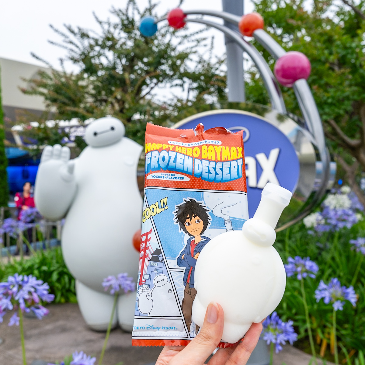 東京ディズニーリゾート「ハッピーヒーローベイマックスアイス（ヨーグルト風味）」紹介