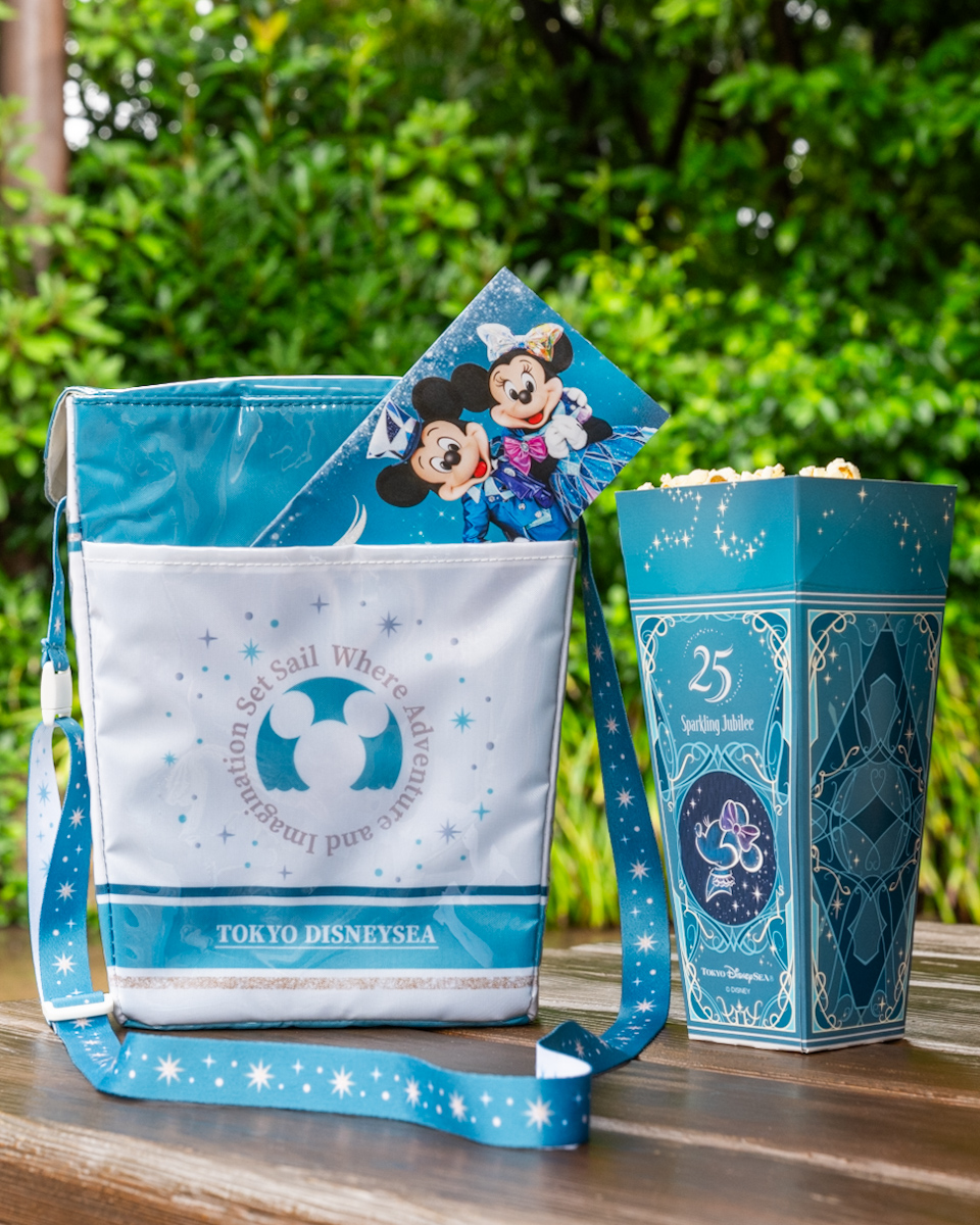 東京ディズニーシー25周年"スパークリング・ジュビリー"「レギュラーボックス、スーベニアポップコーンケース付き」