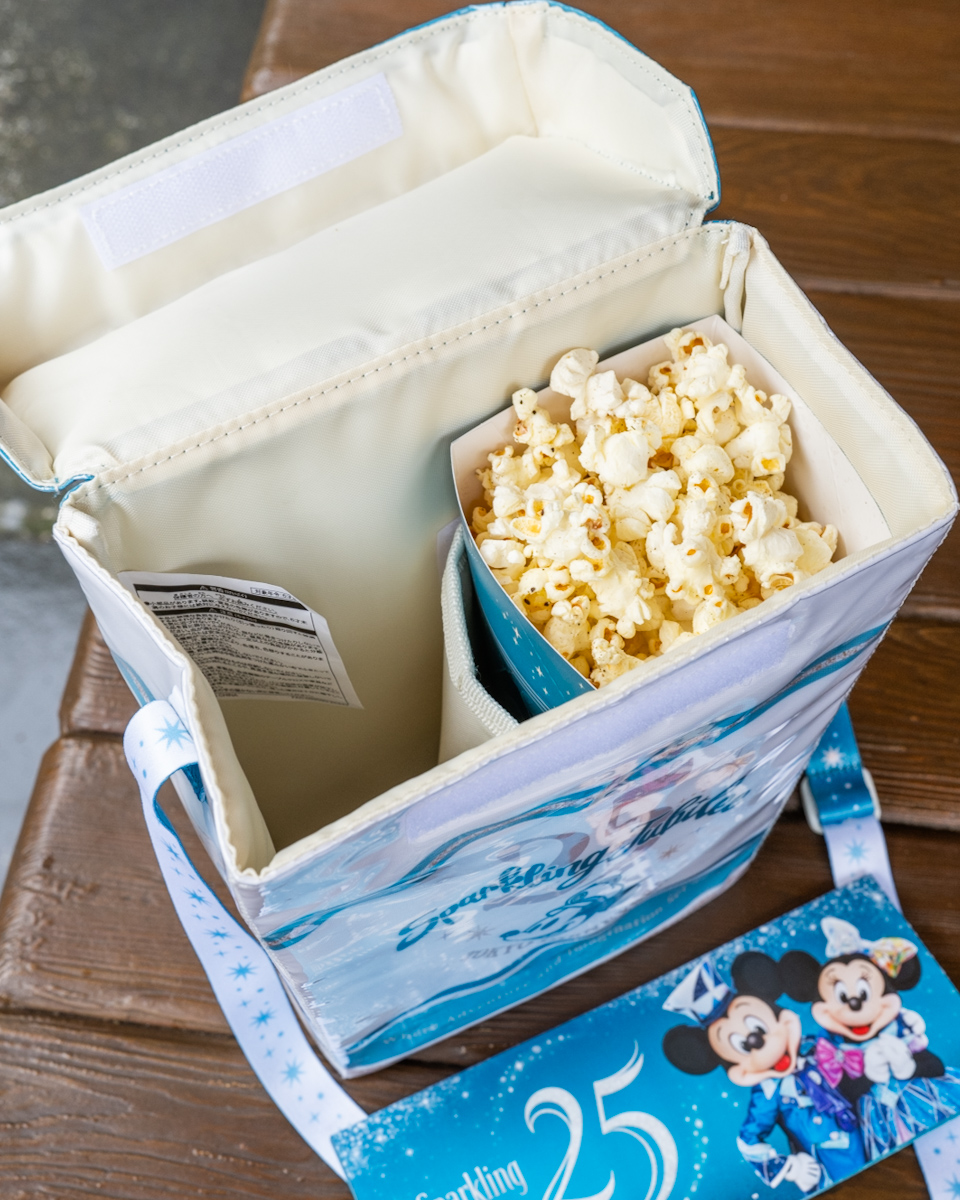 東京ディズニーシー25周年"スパークリング・ジュビリー"「レギュラーボックス、スーベニアポップコーンケース付き」3