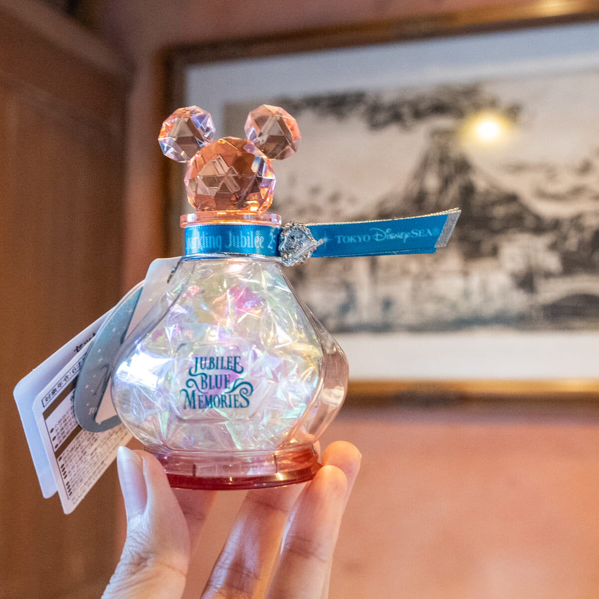 東京ディズニーシー25周年“スパークリング・ジュビリー”「ジュビリーブルーメモリーズ」うすピンク