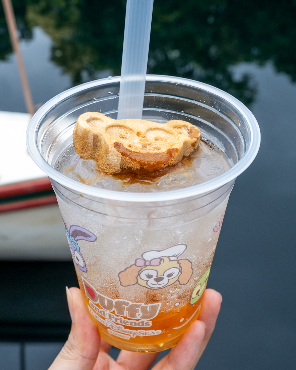 東京ディズニーシー「ダッフィー&フレンズのファインド・ユア・ビューティフル・ブルー!」第2弾スパークリングドリンク(紅茶&オレンジ)1