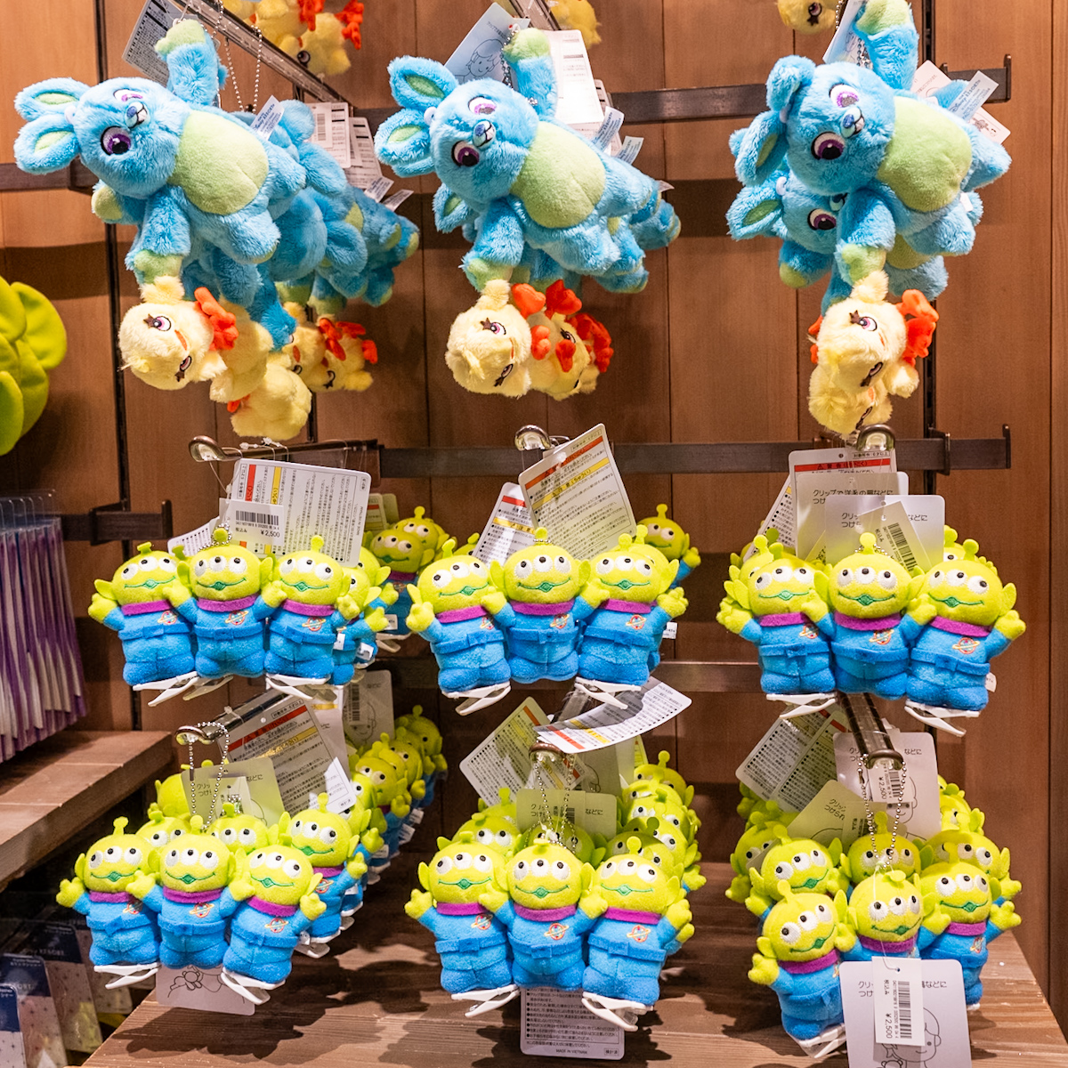 東京ディズニーリゾート「トイ・ストーリー」くっつきぬいぐるみ