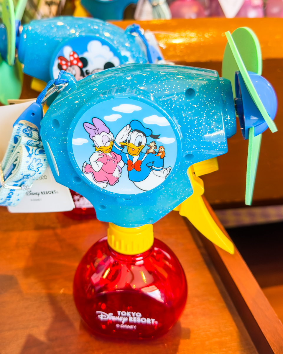 東京ディズニーリゾート ミッキー&フレンズミストファン 裏