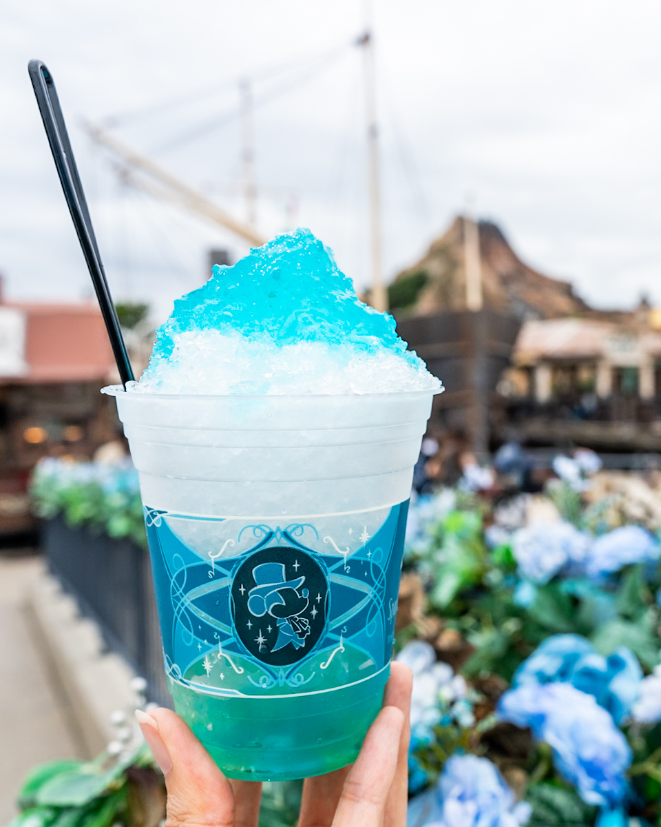 東京ディズニーシー25周年"スパークリング・ジュビリー"「シェイブアイス(レモン、アップル、ピーチ)」1