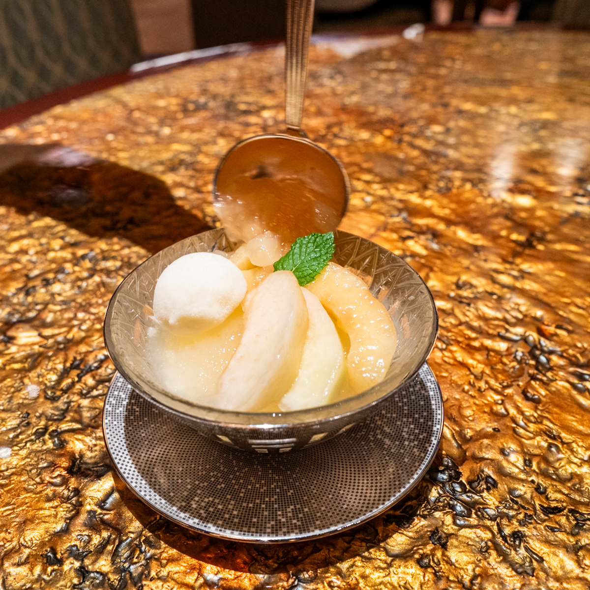 今月の特製杏仁豆腐1