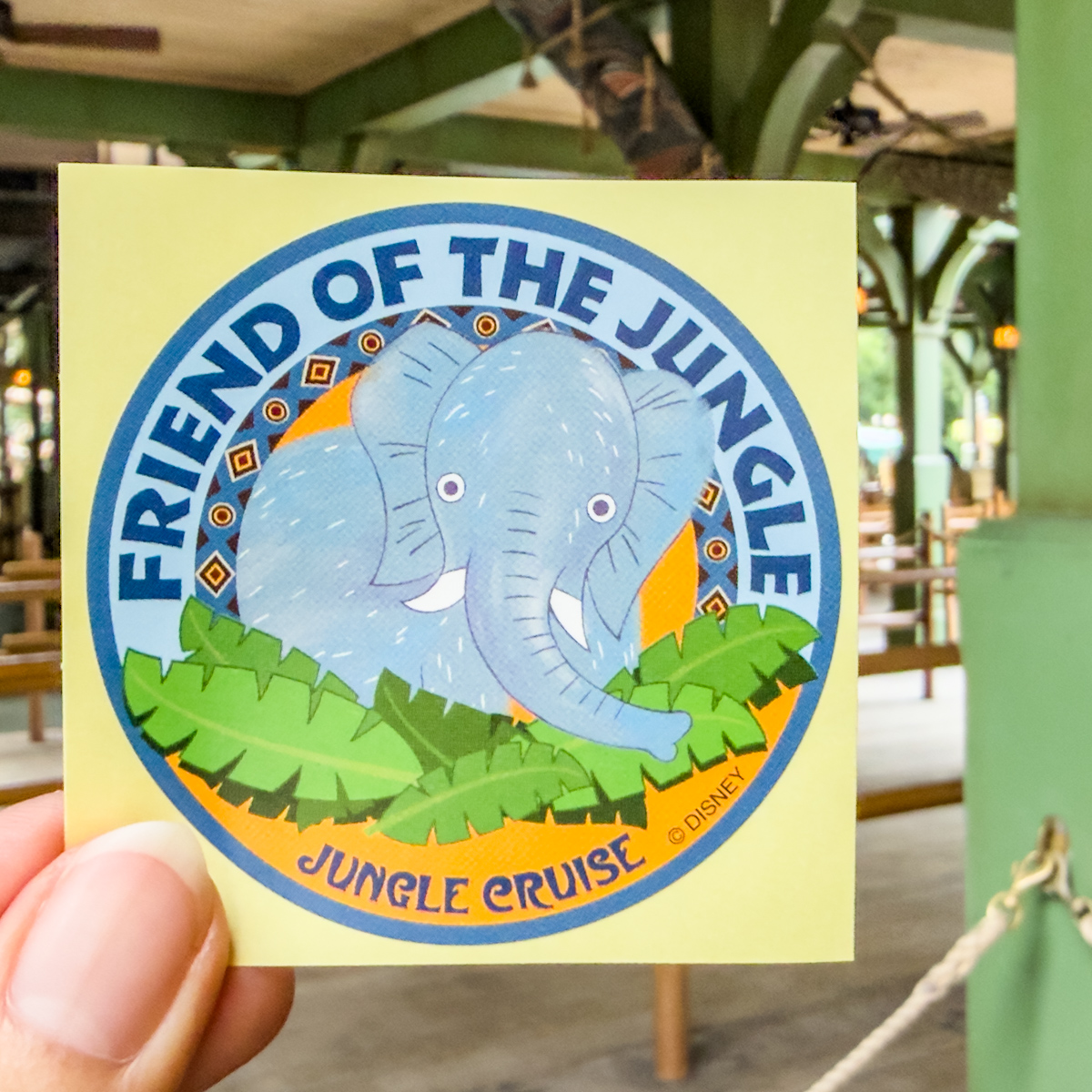 東京ディズニーランド「ジャングルクルーズ：ワイルドライフ・エクスペディション」“ジャングルで一番大切なことを伝えるツアー”を実施 ステッカー