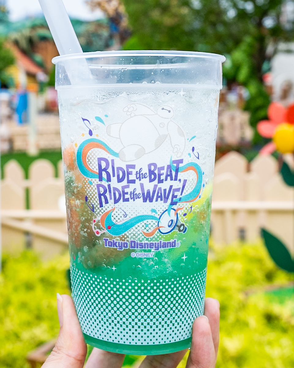 東京ディズニーランド「サマー・クールオフ at Tokyo Disney Resort」スパークリングドリンク（シトラス＆マスカット）　１