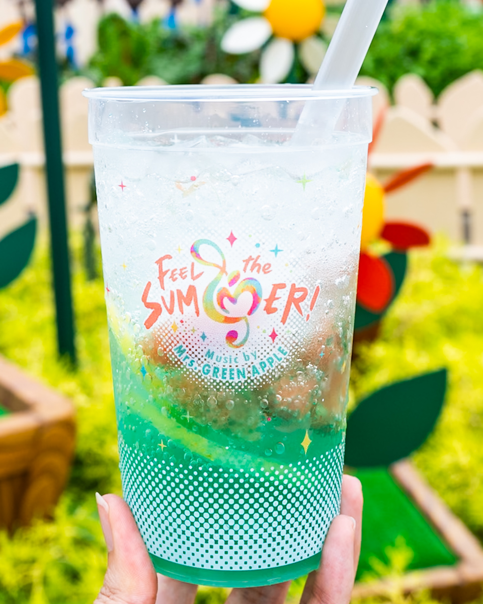 東京ディズニーランド「サマー・クールオフ at Tokyo Disney Resort」スパークリングドリンク（シトラス＆マスカット）２